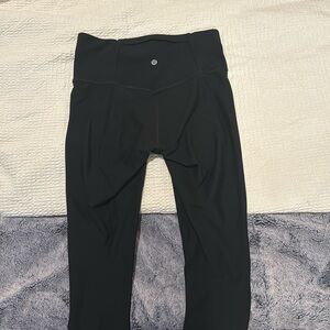 Black Lululemon leggings